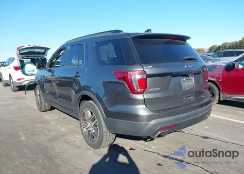 2016 Ford Explorer Sport from USA, damaged, VIN 1FM5K8GT7GGB00902